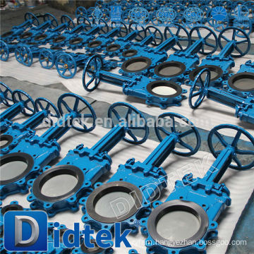 Didtek Trade Assurance Distributor Electric Knife Gate Valve